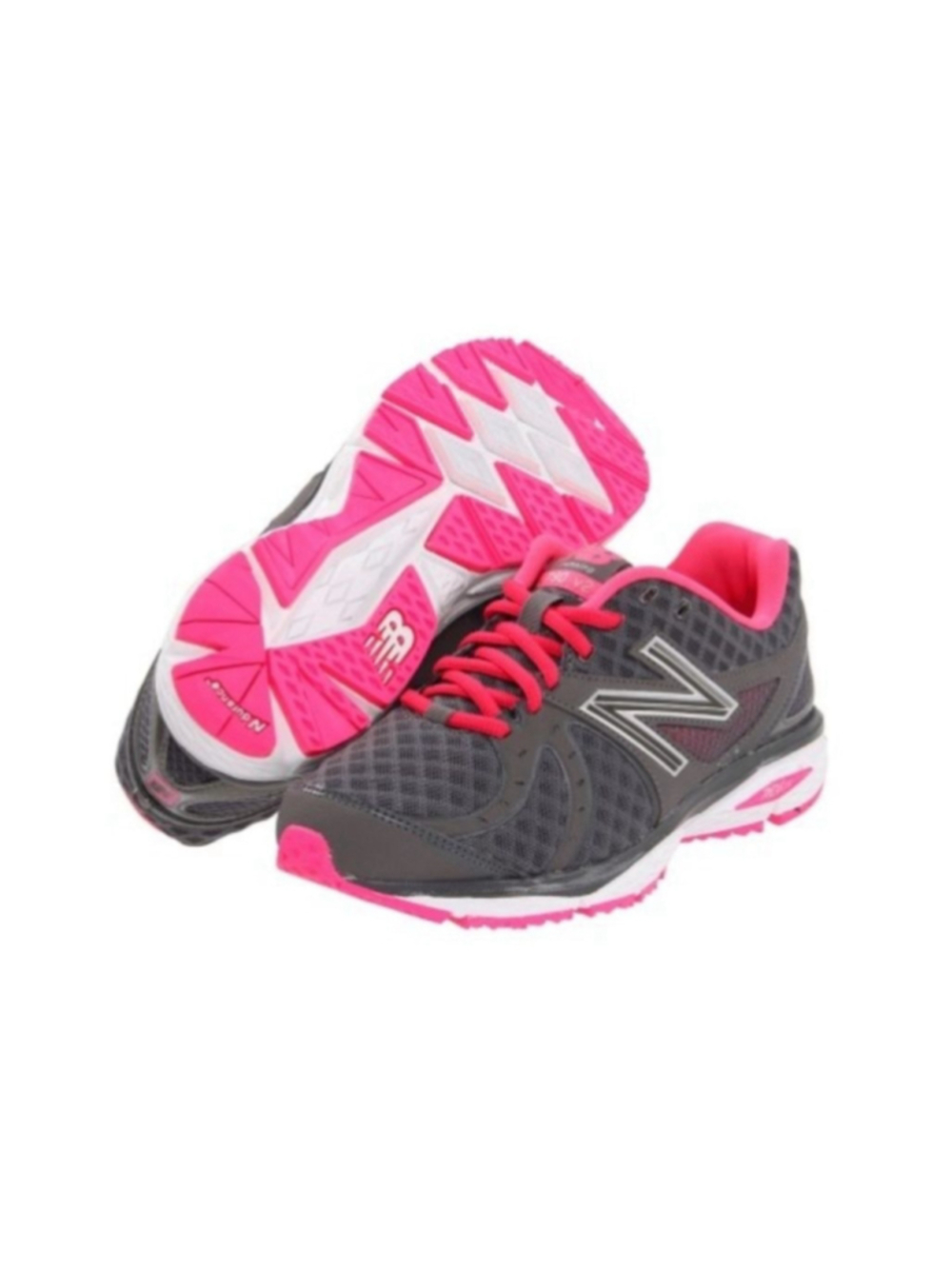 New Balance W790GP2 Gray and Pink Women's Athletic Running Sneakers Size 7.5 W